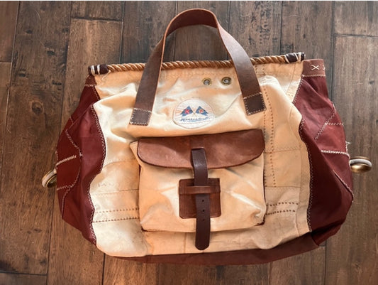 Vintage Sail Tote - "Mike's Bag"